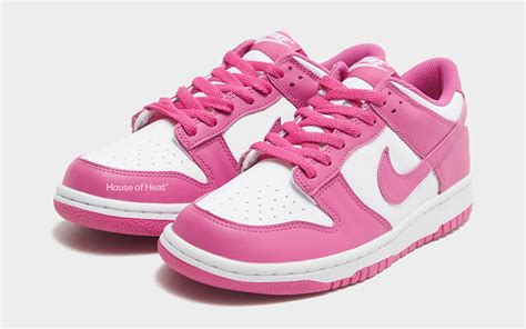 hot pink dunks nike|pink nike dunks size 4.